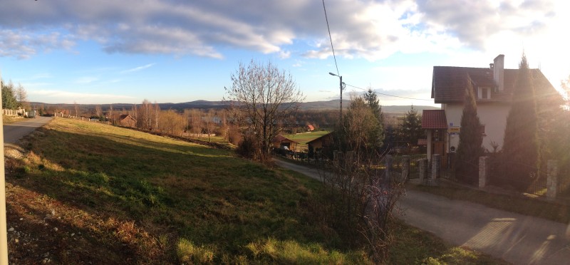 Panorama na wzgórza